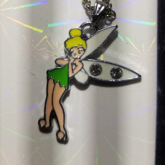 New Tinkerbell necklace and Earrings fashion Jewelry - Picture 3 of 3